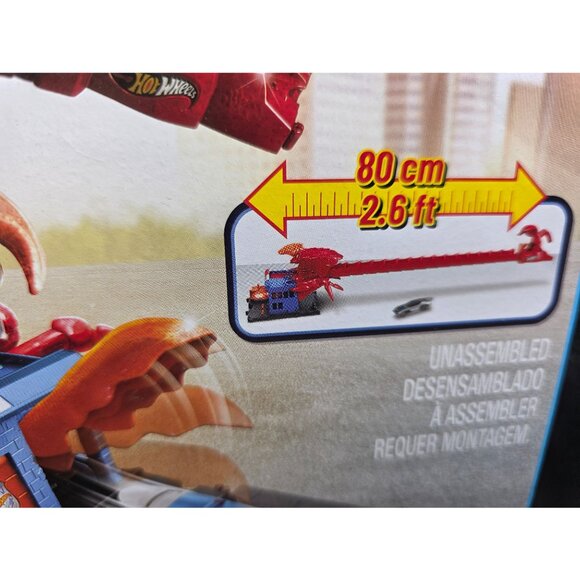 Hot Wheels City Scorpion Flex Attack Track Set With 1 Car Included 80cm Flexible - Picture 3 of 9